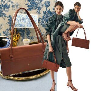 🆕 OROTON 🧿 NWOT Evelyn Baguette Bag, Rustic Brown